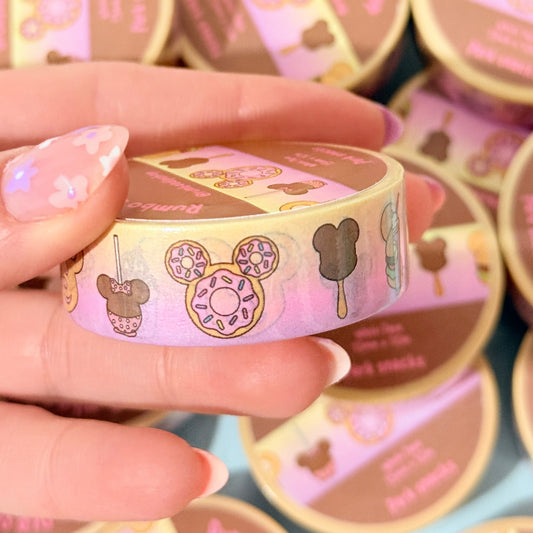 Washi Tape Park snacks