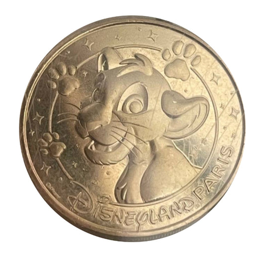 Moneda Simba El Rey Leon Disneyland Paris