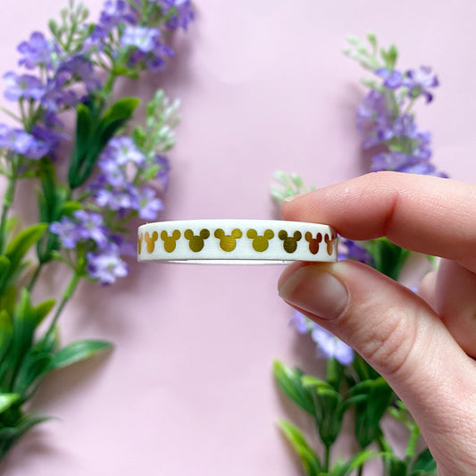 Washi Tape Mickey Mouse Gold