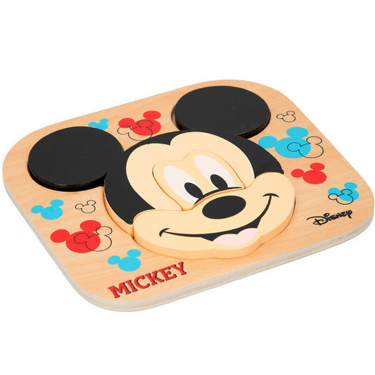 Puzzle Disney Baby Mickey Mouse madera