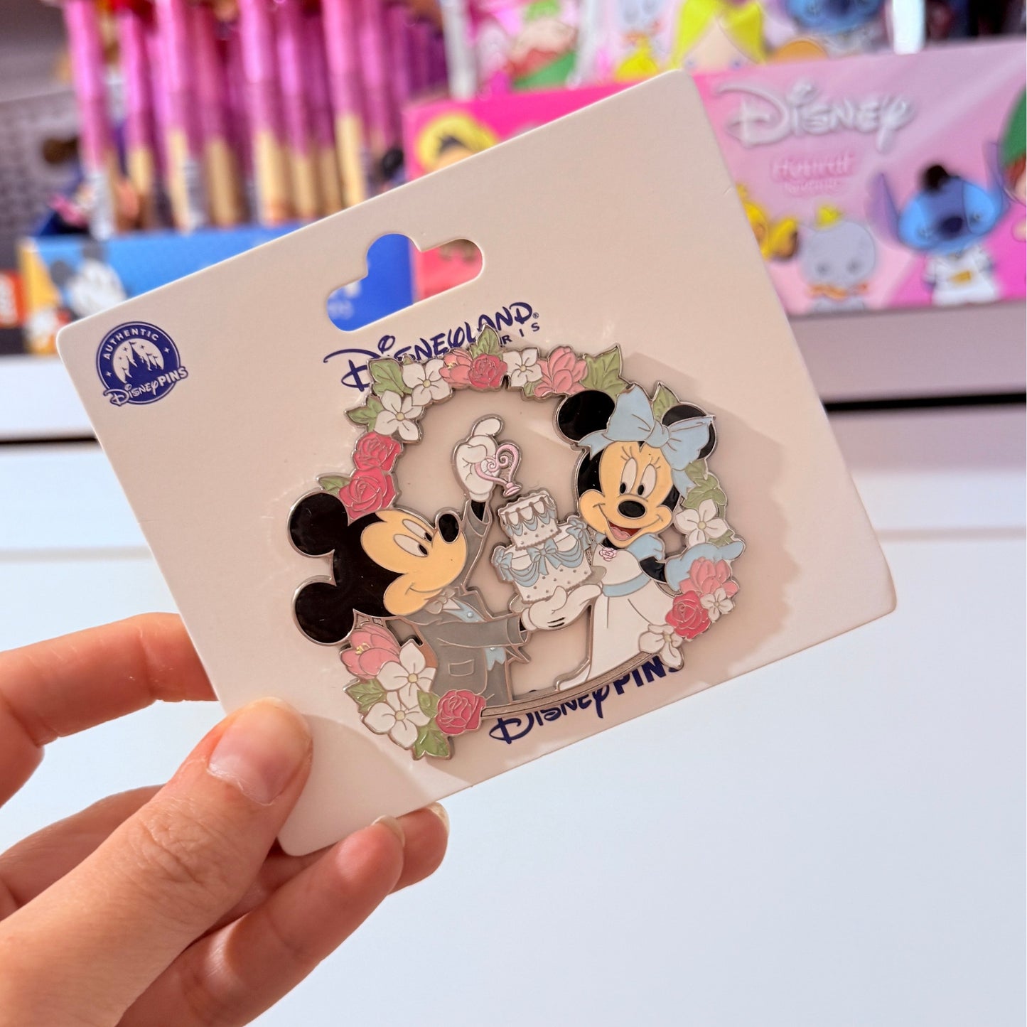 Pin Boda Tarta Mickey Minnie Mouse Disneyland Paris