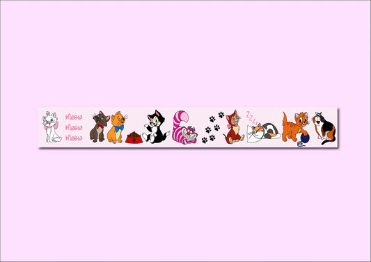 Washi Tape Gatos Disney