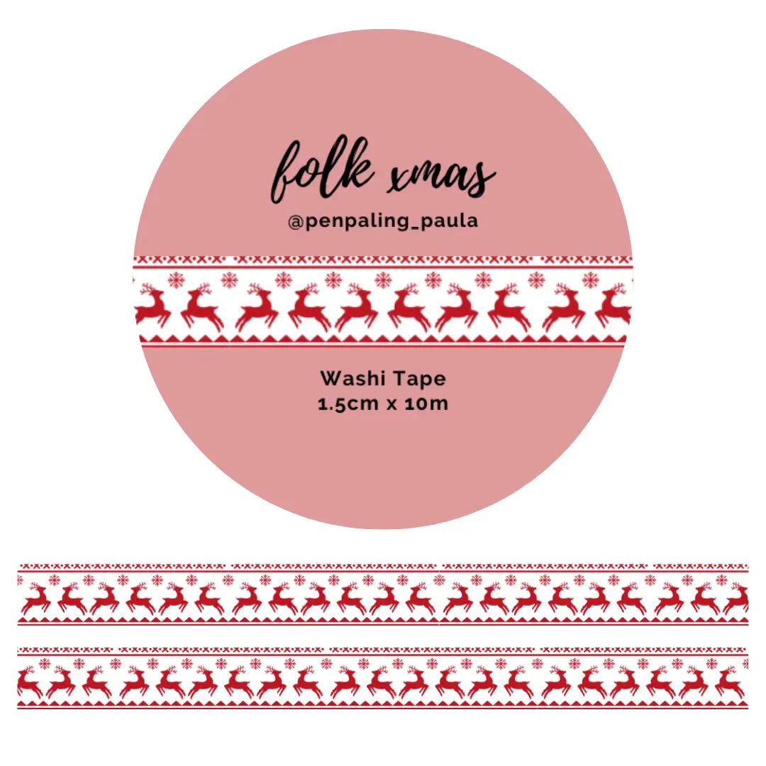 Washi tape Jersey Navidad