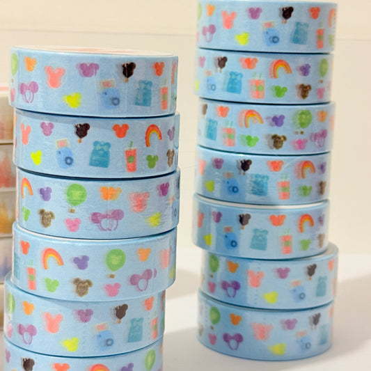 Washi Tape Disney Park Day
