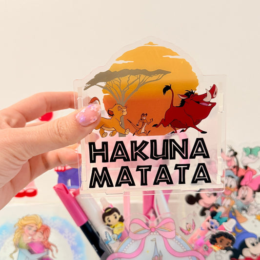 Bote organizador Hakuna Matata El Rey León