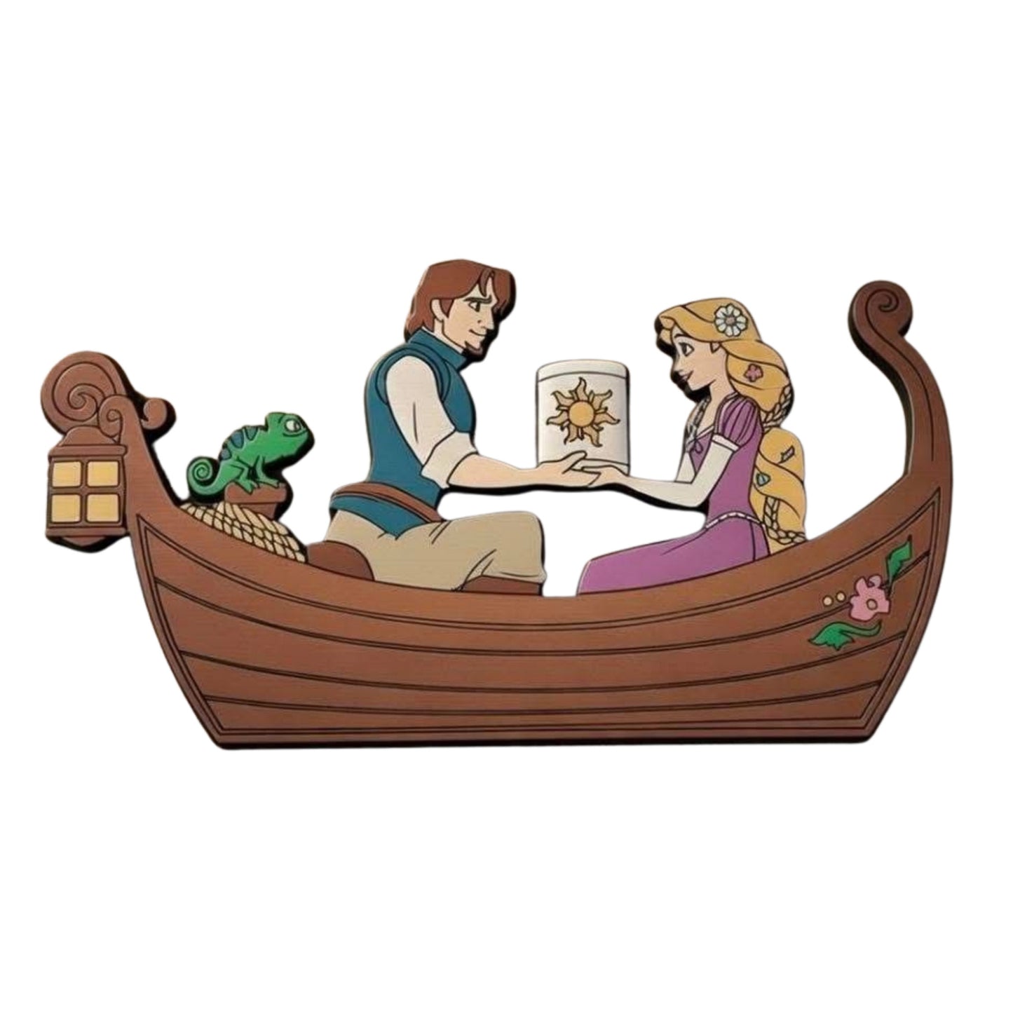 Iman Barca Rapunzel Pascal Flynn Rider Disneyland Paris Enredados