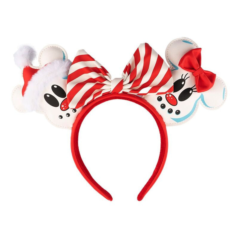 Diadema Orejas Mickey Minnie Navidad Snowman Disney Loungefly