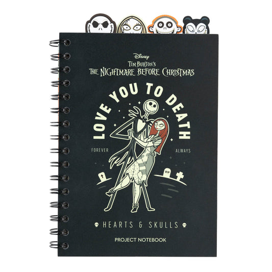 Cuaderno Project Notebook A5 Pesadilla Antes De Navidad Disney