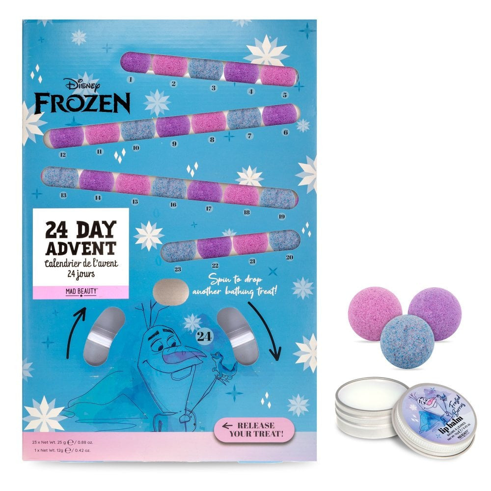 Calendario de Adviento bombas baño Frozen Disney
