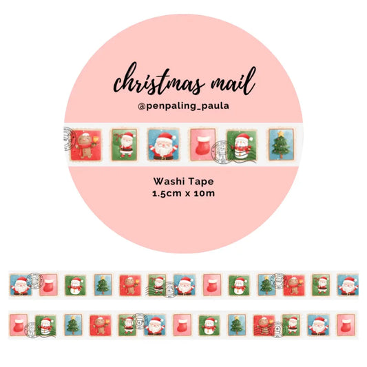 Washi tape Correo Navidad