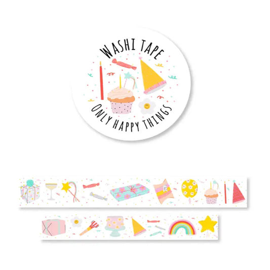 Washi Tape Fiesta Cumpleaños