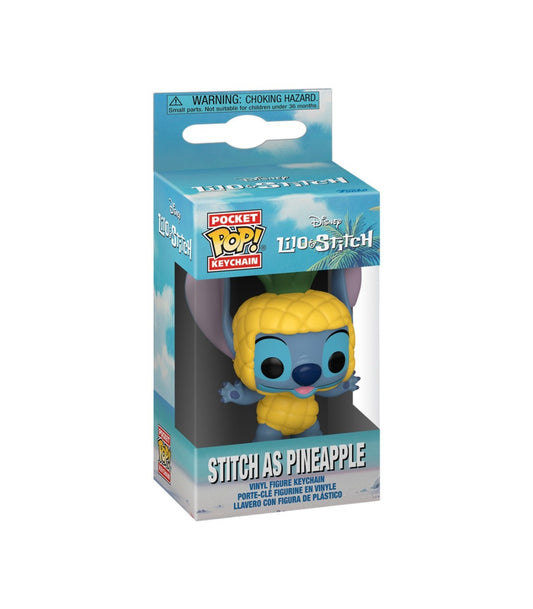 Llavero Funko Pocket POP Lilo y Stitch Pineapple Disney