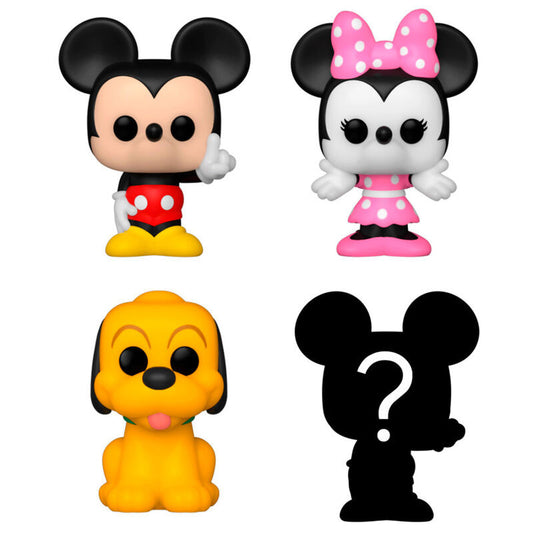 Blister 4 figuras Funko Bitty POP Disney Disney Mickey