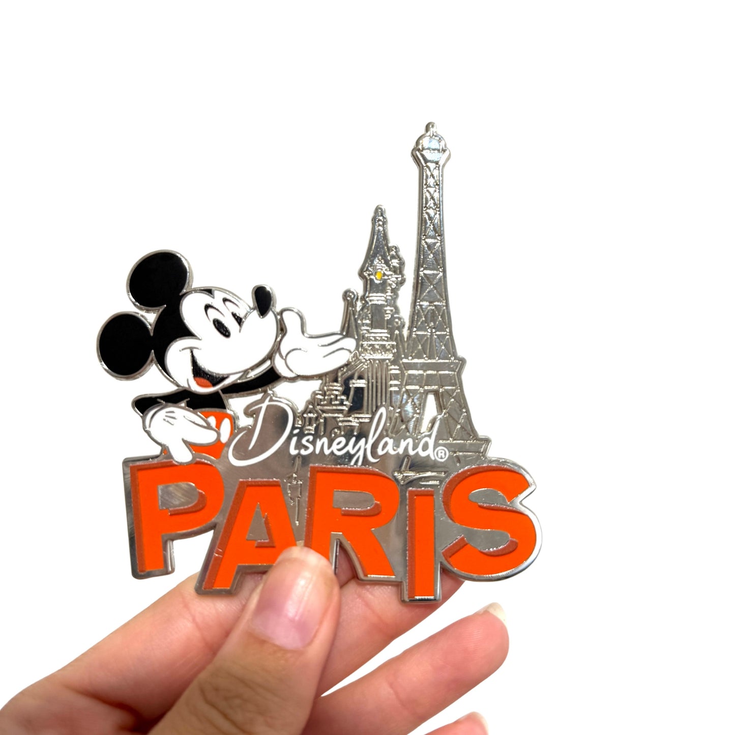 Iman Metal Mickey Mouse Torre Eiffel Disneyland Paris