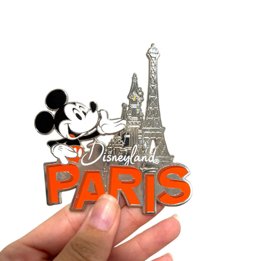 Iman Metal Mickey Mouse Torre Eiffel Disneyland Paris