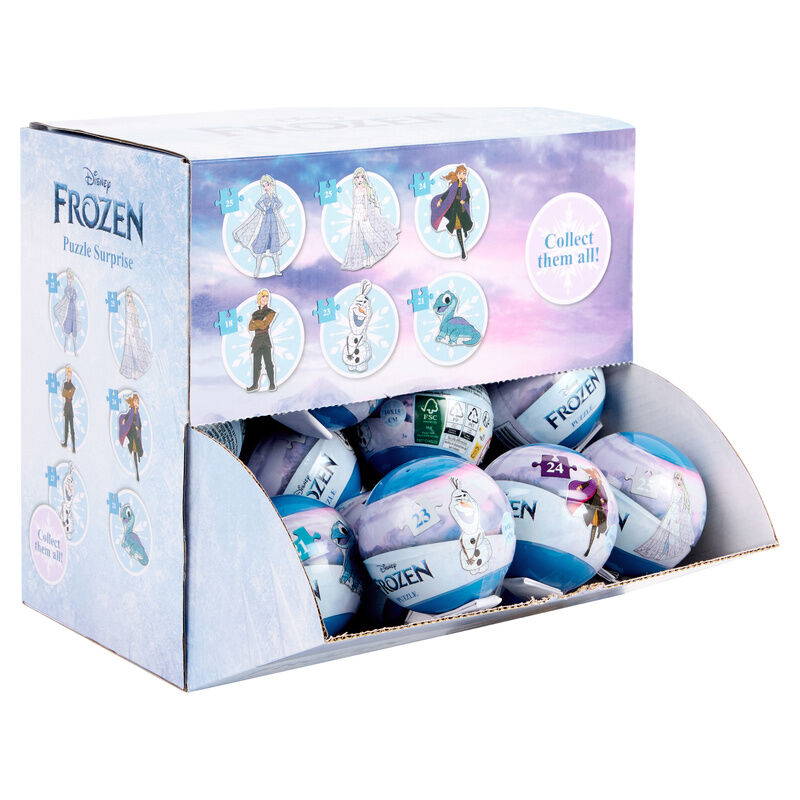 Bola sorpresa puzzle Frozen Disney