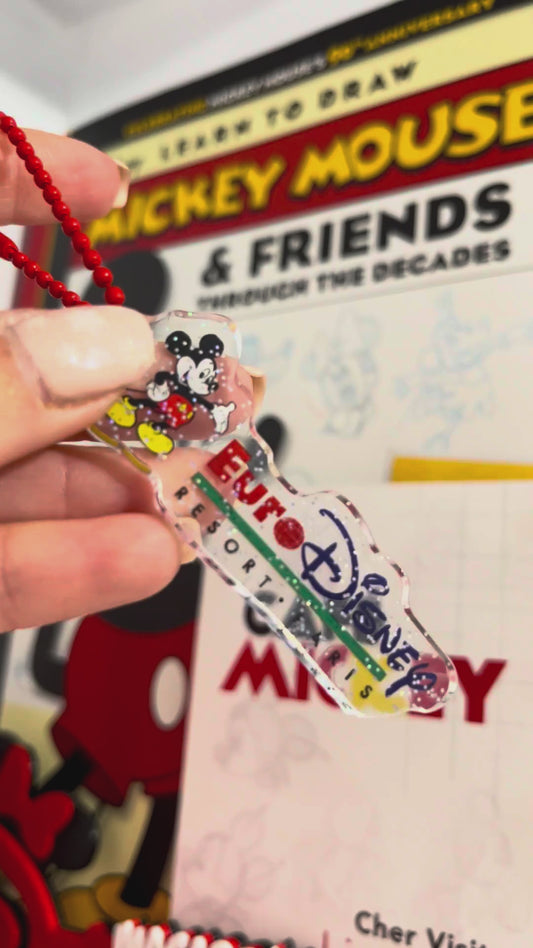 Llavero Euro Disney Mickey Mouse