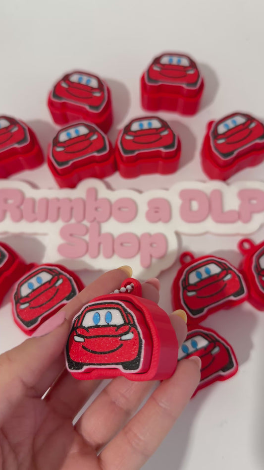 Llavero Clicker Rayo McQueen Cars 3D Lightning McQueen