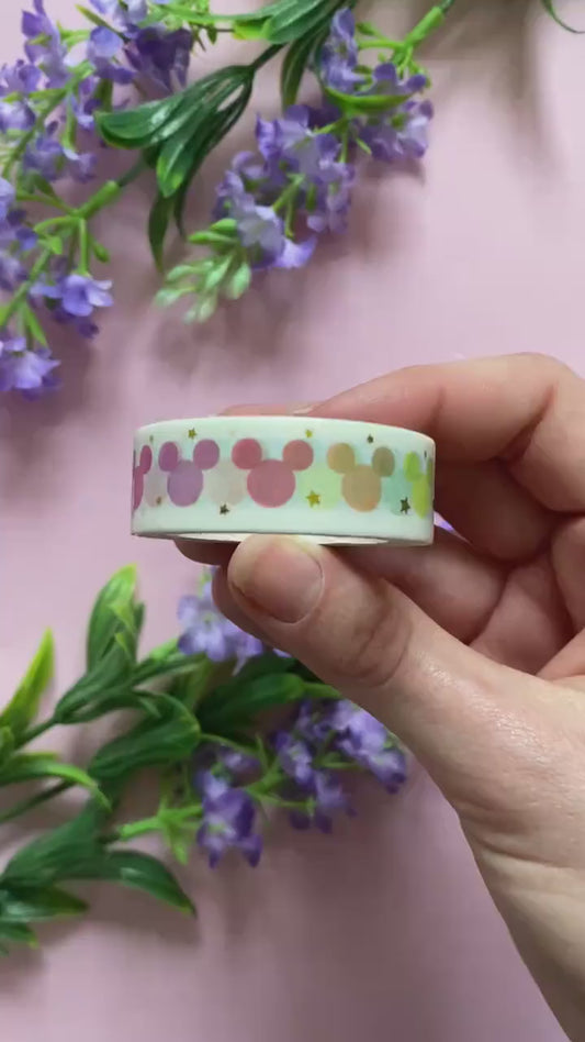 Washi Tape Mickey Mouse Rainbow